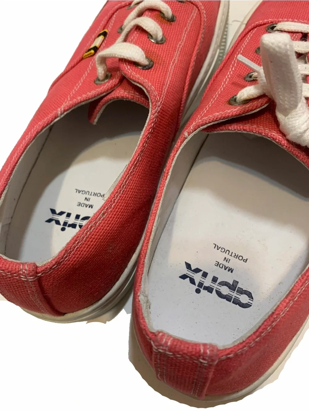 9 / aprix Men's Canvas Low-Top Sneakers